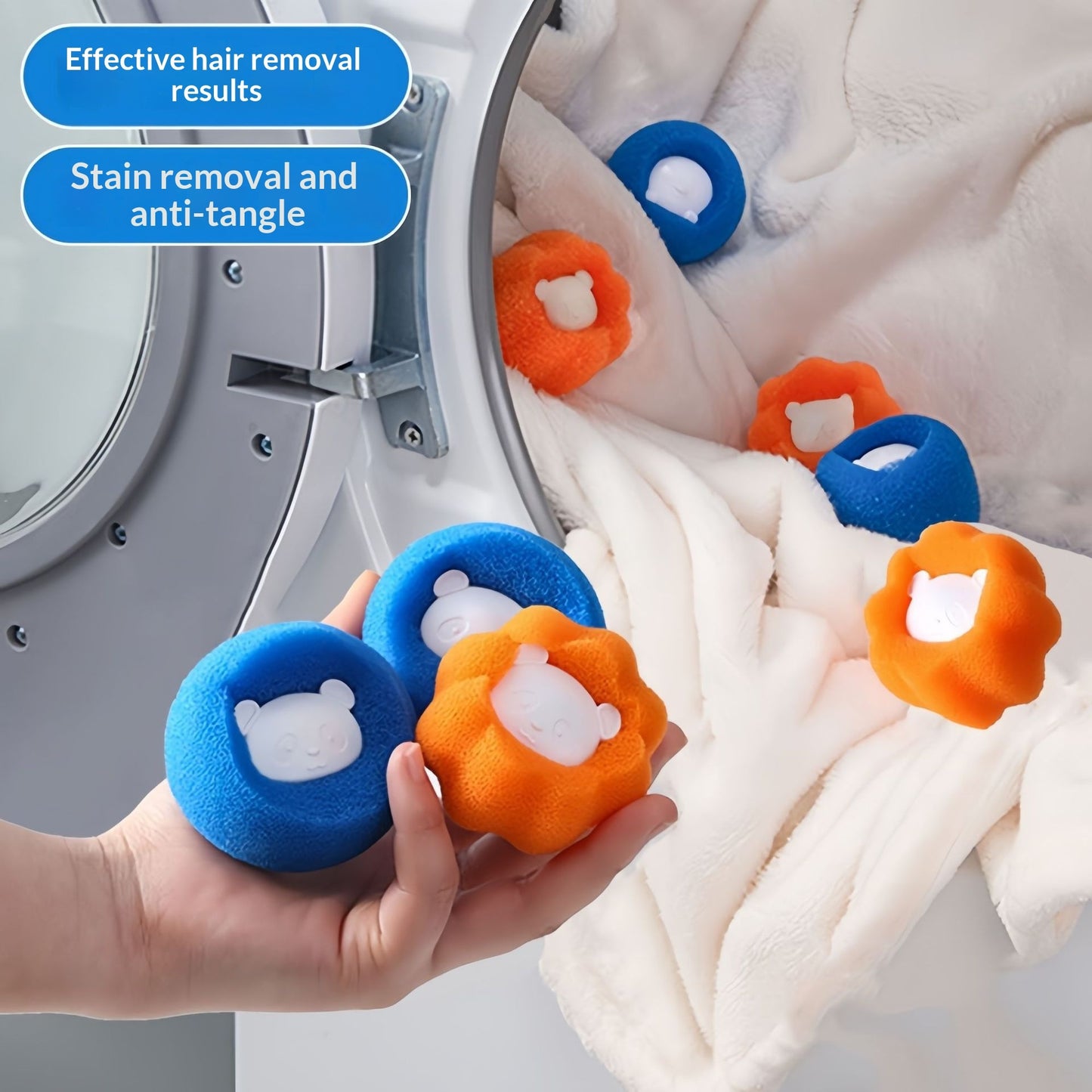 3-in-1 Magic Laundry Ball: Lint, Hair & Tangle Remover